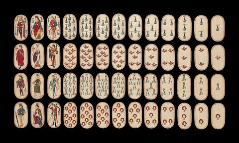 Bluff or Fact free online multiplayer game — antique hand-painted playing cards