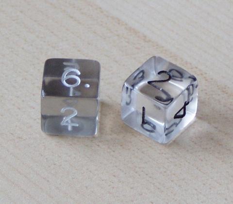 Property Trade free online multiplayer game — two dice on a table